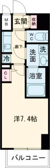 ファーストフィオーレ東梅田の間取り画像
