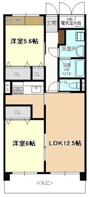 グレイスカーサの間取り画像