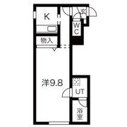 LEE SPACE新道東IIIの間取り画像