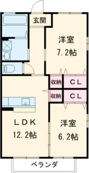 パークサイド日之出の間取り画像