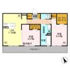 クレアシオン城北の間取り画像