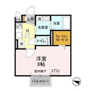 ヴィラ・グランメールⅡの間取り画像