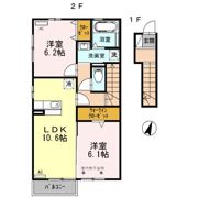 Aフラッツ Aの間取り画像