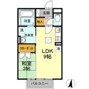 グランドソレイユ A棟の間取り画像