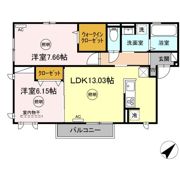 トリシア郡司分の間取り画像