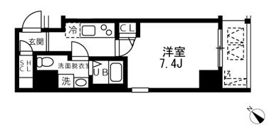 アリカ向島の間取り画像
