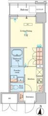 RJRプレシア菊川駅前の間取り画像