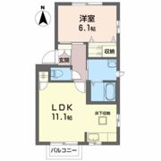 パストラル一本杉の間取り画像