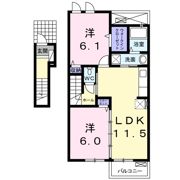 モダングランツEの間取り画像