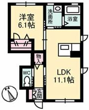 ヴァンベール東雲の間取り画像