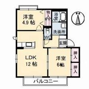 サンクレスト A棟の間取り画像