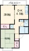 セジュール辻井の間取り画像