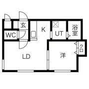 MTガーデンNorth Ⅲの間取り画像