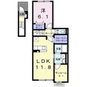 サリーチェ唐津の間取り画像
