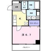 ニューフォーユータナキの間取り画像