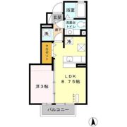 ヴィラパティオⅡの間取り画像