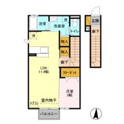エーリの間取り画像