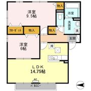 セジュール みどりの間取り画像