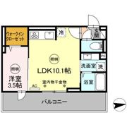 D-ROOM FIRST 大善寺駅前の間取り画像