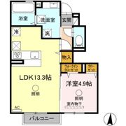 D-ROOM南高江の間取り画像