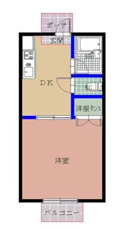 メゾン・クレールの間取り画像