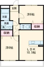 サンモール美木の間取り画像