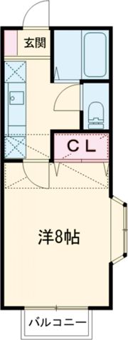 ダンディピースの間取り画像