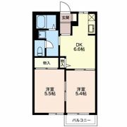 サリーナス Aの間取り画像