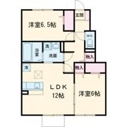 シャルマン北大路の間取り画像