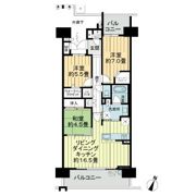ライオンズ知立レジデンスの間取り画像