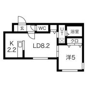 MTガーデンEast IIの間取り画像