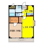 クレールⅤの間取り画像