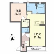 フェリスタスtの間取り画像