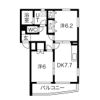 TRINITY(九之坪)の間取り画像
