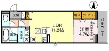 アンビエンテの間取り画像
