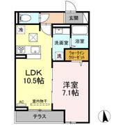 セレスティア東葛西Ⅱの間取り画像