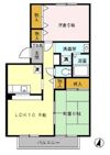 コーポマツバ ABの間取り画像