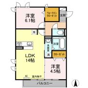 HILLS Nodaの間取り画像