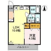 桜コーポの間取り画像