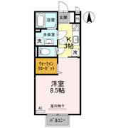 グレイス尼崎 B棟の間取り画像
