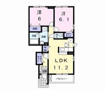 Friedenの間取り画像