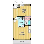 プランドールⅢの間取り画像