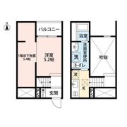 La casa felice (ラカーザフェリの間取り画像