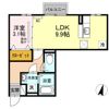 ラ・ランド上新栄 Aの間取り画像