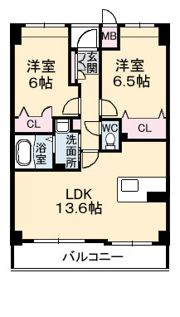 ヴィラシオン長府の間取り画像
