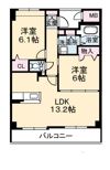 ヴィラシオン長府の間取り画像