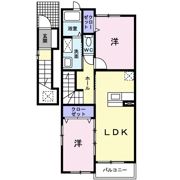 エルミタージュⅡの間取り画像