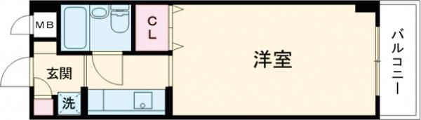ジュネス北在家の間取り画像