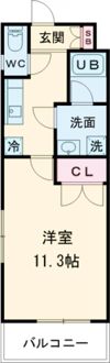PARQUE HIMORI(パルケ毘森)の間取り画像