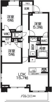 レアシス津田沼前原の丘の間取り画像